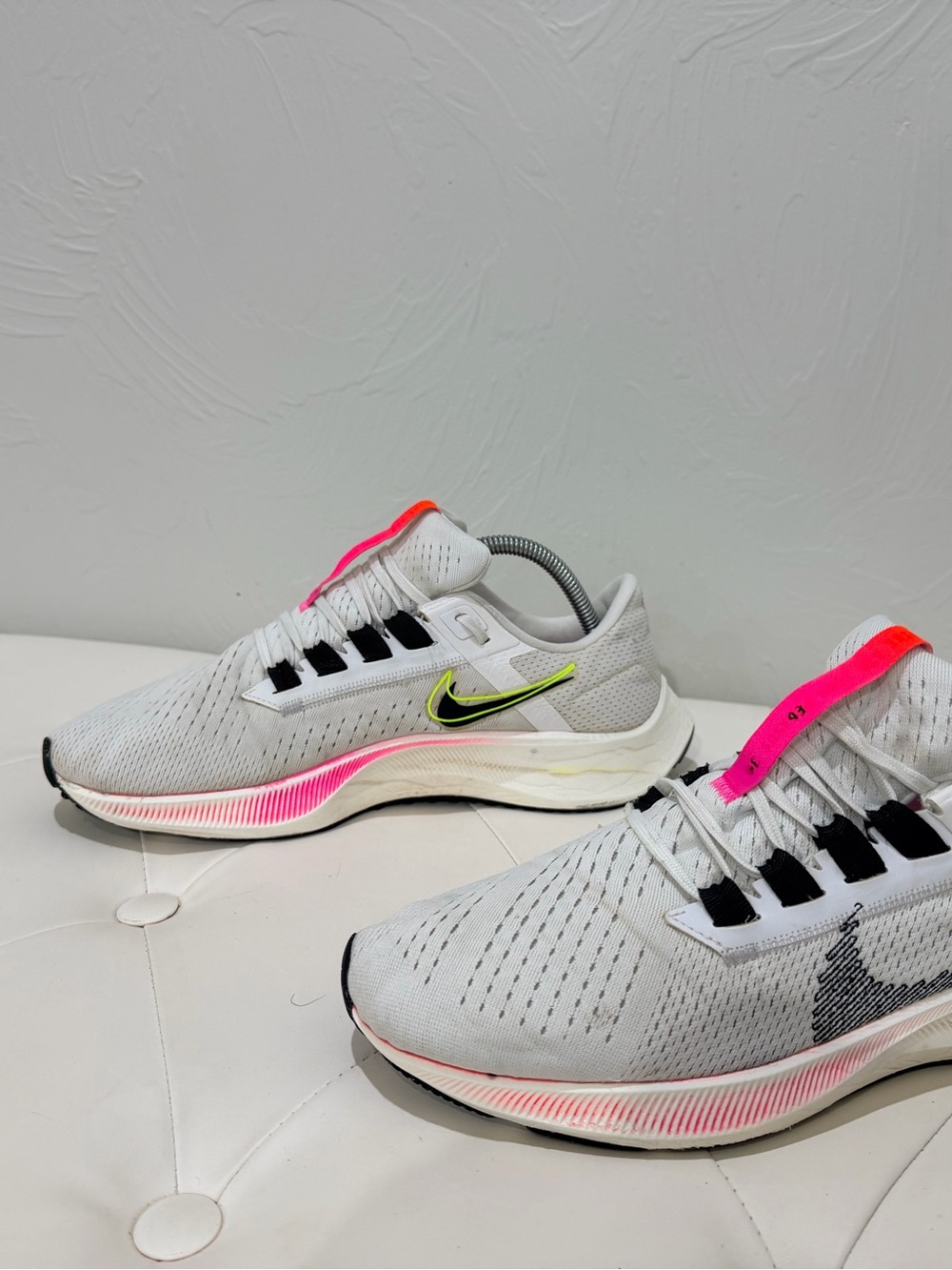 Nike Air Zoom Pegasus 38 DJ5397-100 Rawdacious Men's Low Top Mesh Sneakers